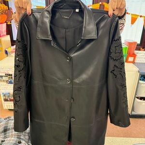 Leather Jacket from Chicos 1Petite